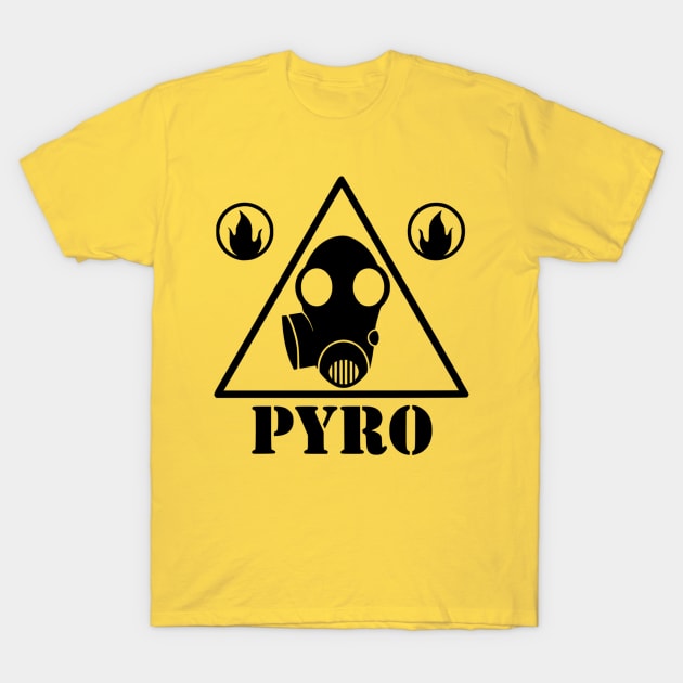 Pyro Sign T-Shirt by Rubtox